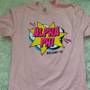 Alpha phi bid day top